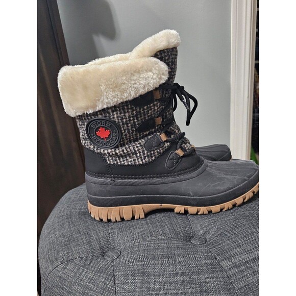 Storm by Cougar Cabin Soft Textured Textile Winter Boots - Picture 2 of 6